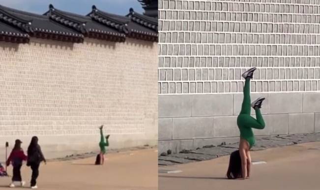 韩媒：越南一女子在首尔景福宫穿紧身衣练瑜伽引韩网民不满<strong></p>
<p>有盈理财</strong>，当事人回应