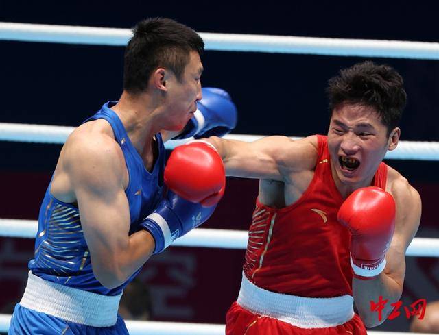 全运会拳击男子80公斤级决赛<strong></p>
<p>财猪理财</strong>，王小保夺冠！